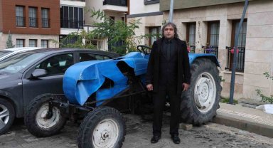 TOGG'dan esinlenen sanayi ustaları güneş enerjili traktör yaptı