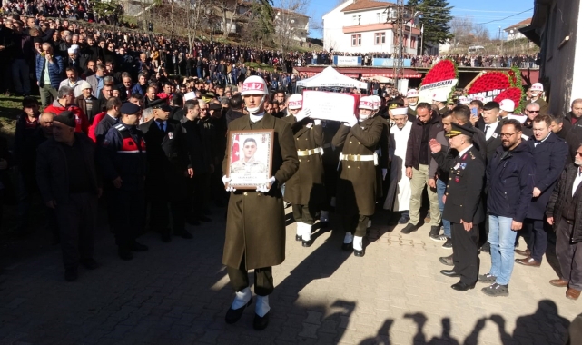 Tokatlı şehit son yolculuğuna uğurlandı