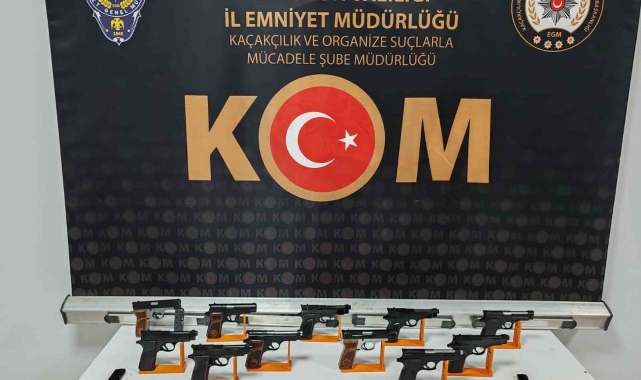 Trabzon'da silah kaçakçılarına operasyon