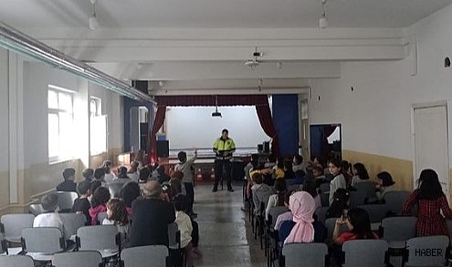 TRAFİK EĞİTİMİ VERİLDİ!