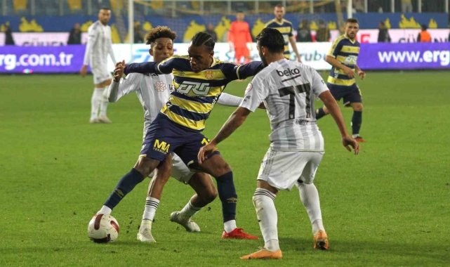 Trendyol Süper Lig: MKE Ankaragücü: 1 - Beşiktaş: 1