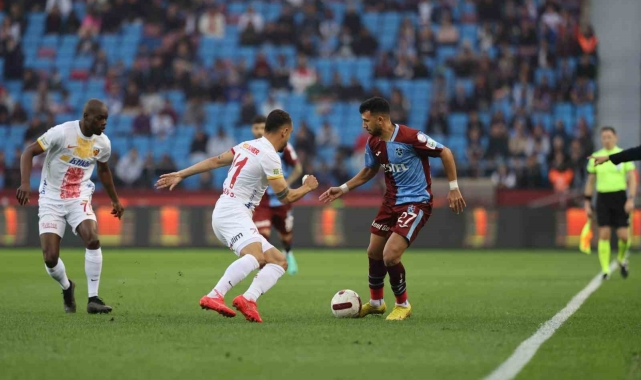 Trendyol Süper Lig: Trabzonspor: 0 - Kayserispor: 0