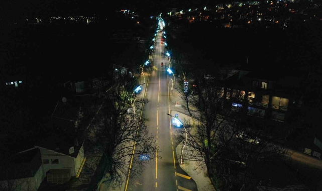 Üsküdar Caddesi 3. etap aydınlatma ve yenileme projesi tamamlandı