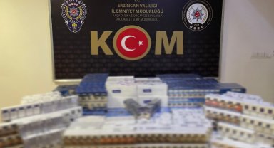 Uyanıklığı polisten kaçmadı; 4 bin paket kaçak sigara ele geçirildi
