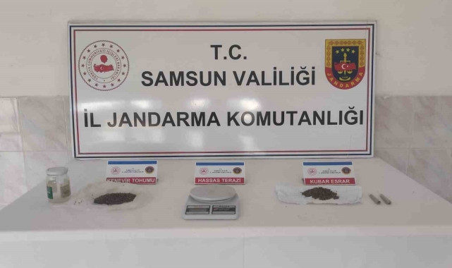 Uyuşturucuyla yakalanan şahıs gözaltına alındı