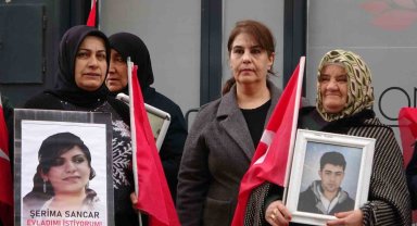 Van annelerinin evlat nöbetine bir aile daha katıldı