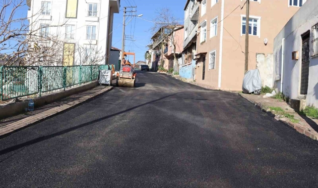 Yenidoğan'da bir sokak konfora kavuştu