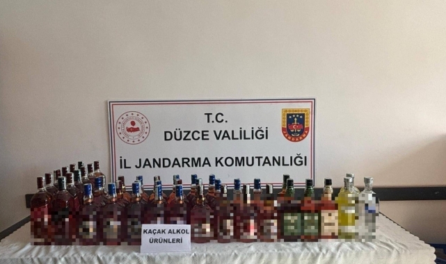 Yılbaşı öncesi kaçak alkoller ele geçirildi