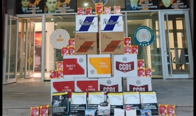 Yozgat'ta 110 bin makaron ele geçirildi