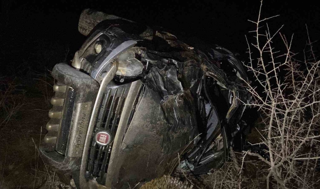Yozgat'ta kamyonet ormanlık alana devrildi: 1 ölü, 3 yaralı