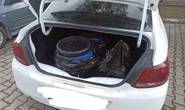 Zeytinyağı hırsızları Bozdoğan polisinden kaçamadı