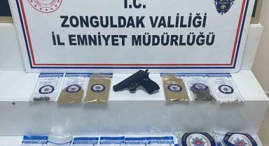 Zonguldak'ta uyuşturucu operasyonu: 4 kişi tutuklandı