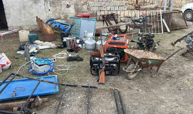 16 bağ evinden hırsızlık yapan şahıs yakalandı