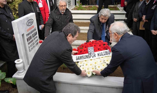 1989 yılındaki kazada vefat eden Samsunsporlular için anma töreni düzenledi