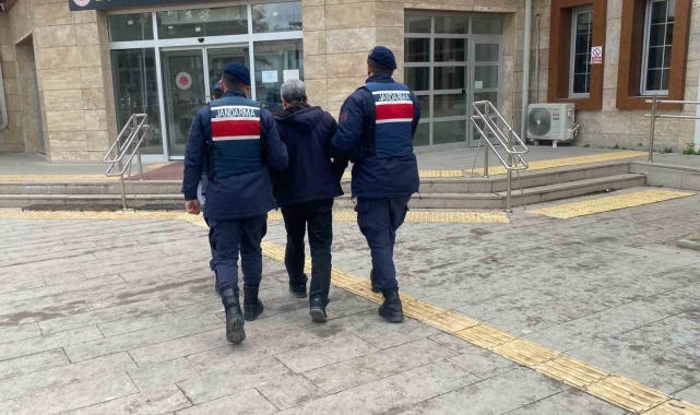 5 yıl hapis cezası ile aranana şahıs jandarma tarafından yakalandı
