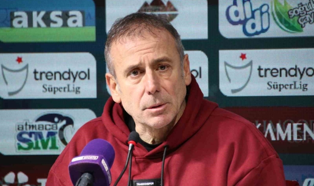 Abdullah Avcı: "Yine de ligin üçüncüsü bir Trabzonspor var"