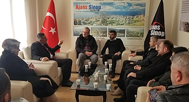 AK PARTİ ADAYI ÜÇÜNCÜOĞLU, AJANS SİNOP’U ZİYARET ETTİ!