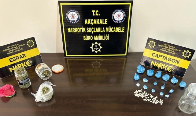 Akçakale'de uyuşturucu operasyonu: 1 gözaltı