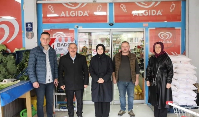 Akyurt Belediye Başkanı Ayık, esnaf ziyaretlerine devam ediyor