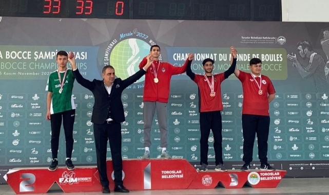 Alaçamspor Bocce Takımı, Raffa Türkiye Şampiyonası'ndan derecelerle döndü