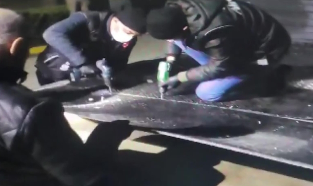 Amasya'da polisler 120 kilogram uyuşturucuyu böyle buldu