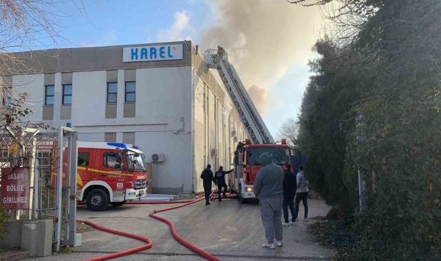 Ankara'daki fabrikada çıkan yangın kontrol atlına alındı