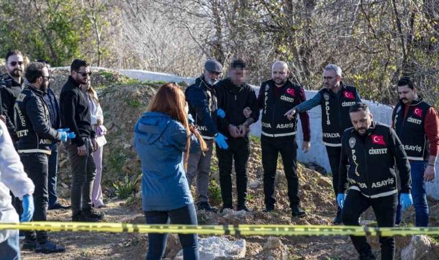 Antalya'da kayıp kuryenin toprağa gömülü cesedi bulundu