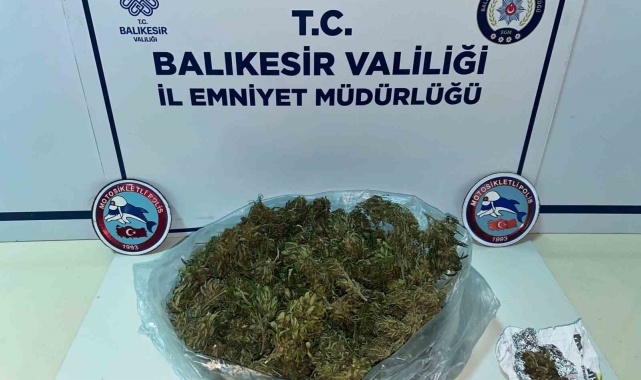 Araç kontrolünde uyuşturucu bulundu