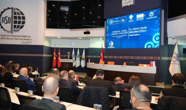 ASO'da 'Türkiye Yeşil Sanayi Projesi' toplantısı gerçekleşti