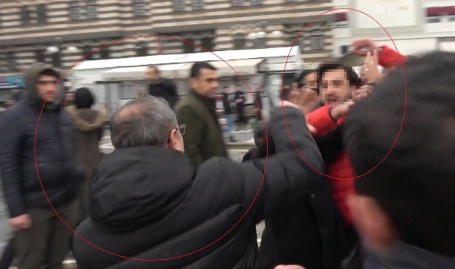 Babacan'ın Diyarbakır programında gazeteciye saldırı