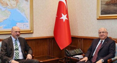 Bakan Güler, Avustralya Büyükelçisi Armitage'i kabul etti