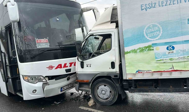 Başakşehir'de zincirleme kaza: 1 yaralı