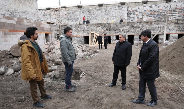 Başkan Palancıoğlu, "Geçmişin izi kültür varlıklarımıza sahip çıkıyoruz"