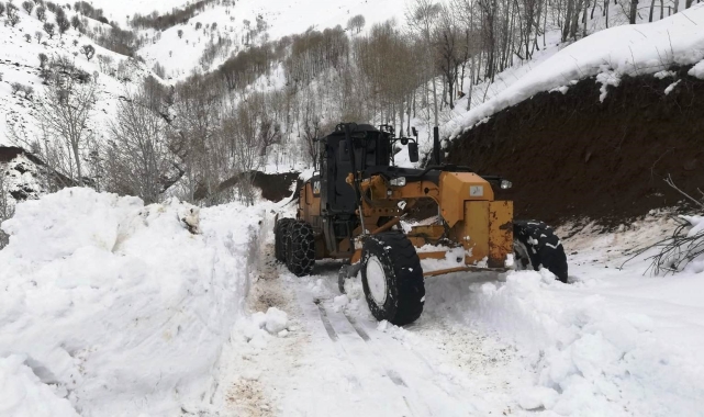 Batman-Muş dağ köyleri bağlantı yolu ulaşıma açıldı