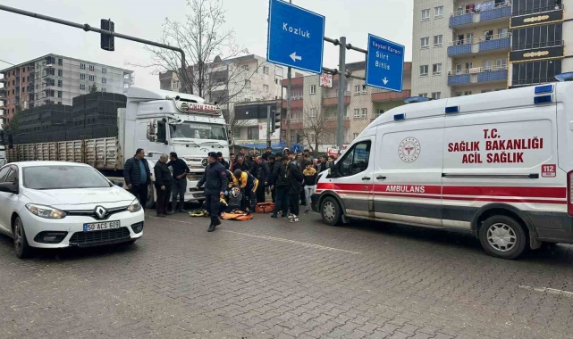 Batman'da karşıya geçmeye çalışan yaşlı adama tır çarptı