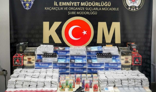 Bilecik'te 'SİS-2' operasyonunda çok miktarda tütün ve tütün mamulü ele geçirildi