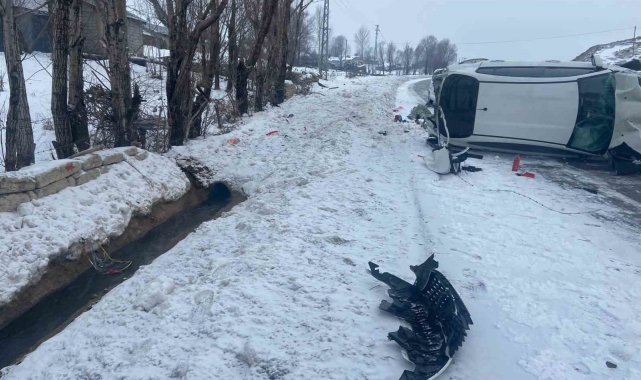 Bingöl'de kaza: 1 yaralı
