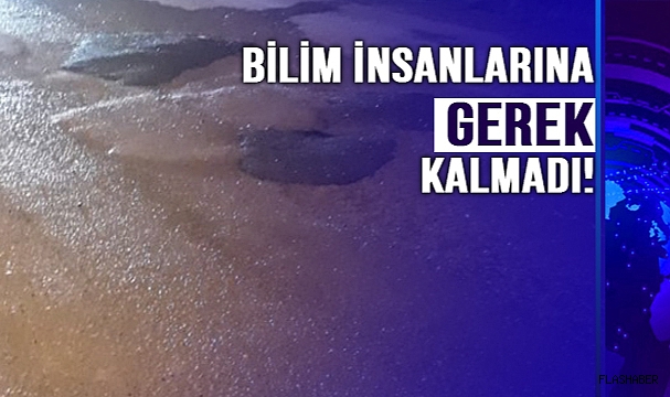 BOZUK YOL HABERİMİZ SONRASI ONARILDI