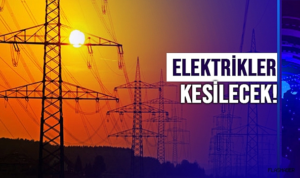 BURALARDA YAŞAYANLAR DİKKAT!