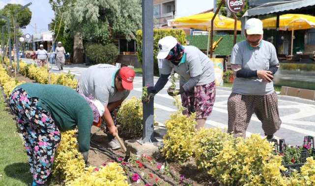 Burhaniye Belediyesi 2023 yılında yeşil bir çevre için çalışmalarını sürdürdü