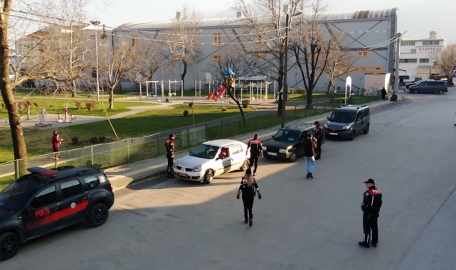 Bursa polisi kuş uçurtmuyor