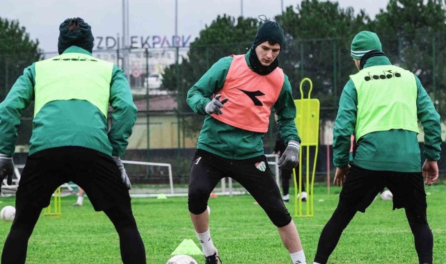 Bursaspor taktik idman yaptı
