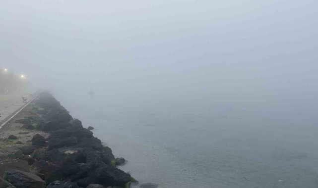 Çanakkale Boğazı sis nedeniyle transit gemi geçişlerine kapatıldı