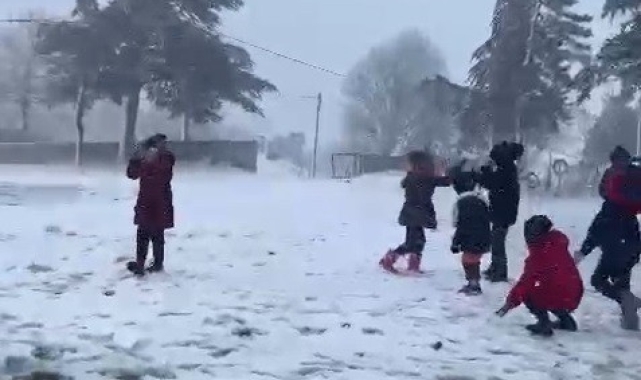 Çanakkale'de okullara kar tatili