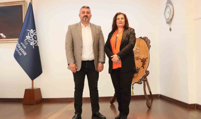 CHP İncirliova Belediye Başkan Adayı Gökmen, Başkan Çerçioğlu ile görüştü
