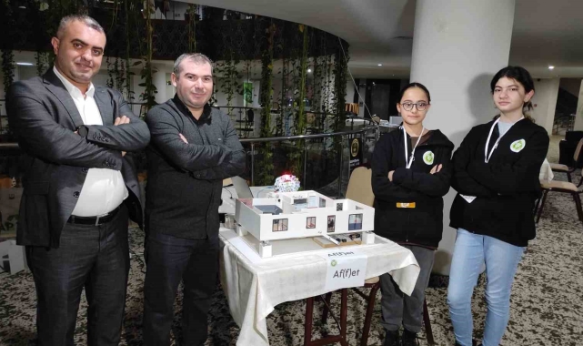 Cizreli öğrencilerden deprem ve sele karşı örnek proje
