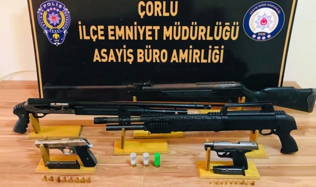 Çorlu'da husumetli gruplara operasyon: 5 kişi tutuklandı