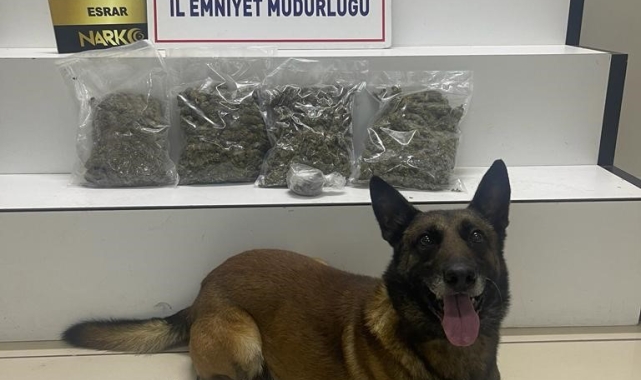 Edremit'te 2 kilo 118 gram uyuşturucu ele geçirildi
