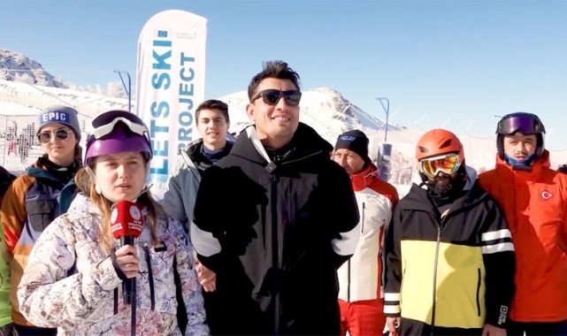 Erasmus Sport Projesi'nin ilk ayağı Erciyes'te