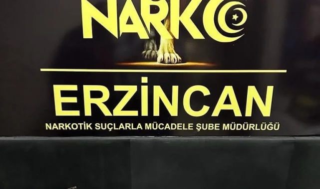 Erzincan'da uyuşturucu operasyonu: 4 gözaltı